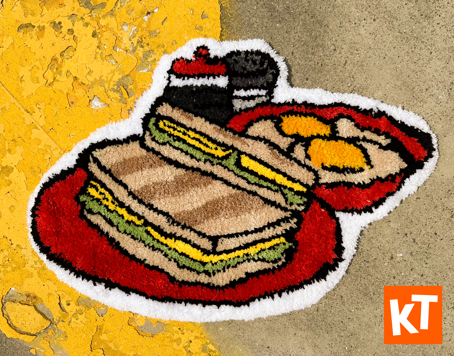 Kaya Toast Breakfast Rug