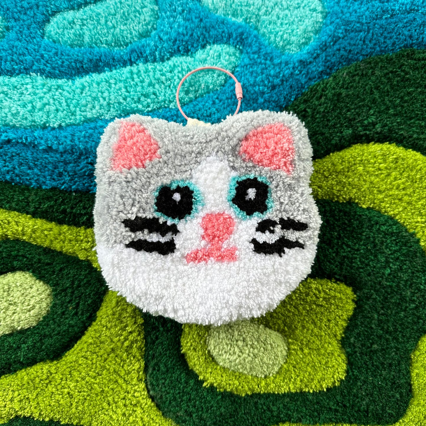 Paw Pals Tufted Keychain Charms