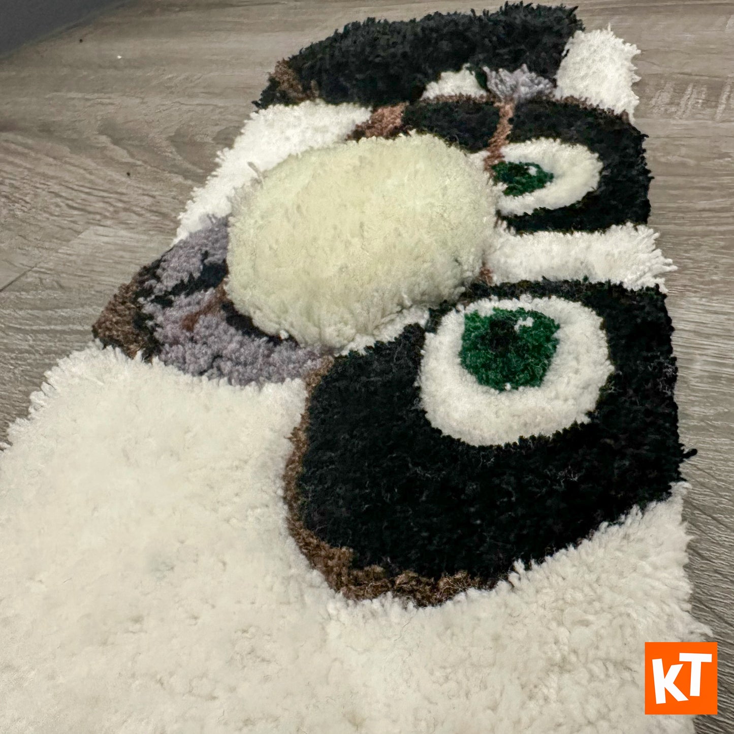 Comfy Kung Fu Panda Keyboard Rug