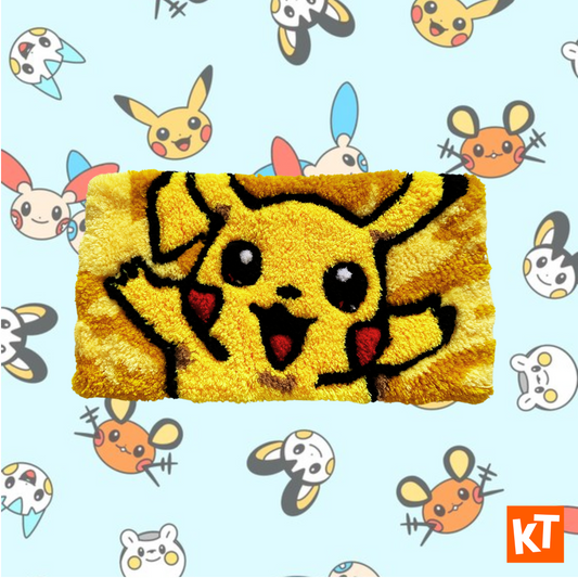 Pikachu Lightning Pulse Desk Rug